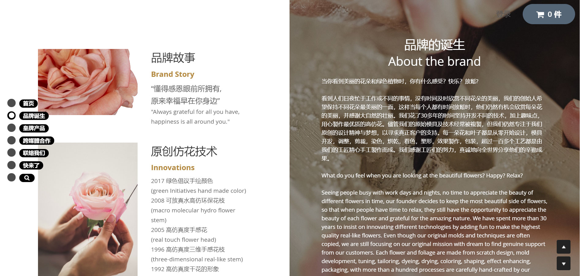 品牌介绍 电商网站品牌介绍